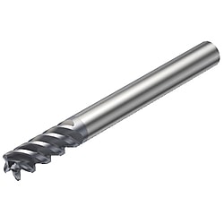 荒加工、中仕上げ用エンドミル(ダブルフルート)R付き円筒シャンク R216.23-04050CAK11P-1620