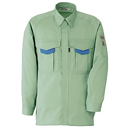 男子長袖シャツ RCS2206 上 グリーン