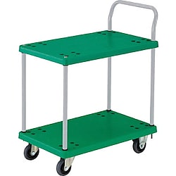 樹脂製運搬車 グランカート （片袖2段タイプ）