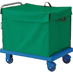 樹脂製運搬車 サイレント（ハンドトラックボックス付/均等荷重200kg/400kg）