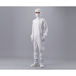 ASPURE Clean Suit (Separate Hood / Side Fastener Type) without Pocket 2-4951-05
