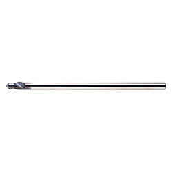 Carbide 2-Flute Leading Drill 90° Long AlTiN D932X D932X-10