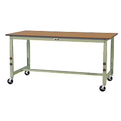 軽量作業台／ワークテーブル耐荷重160kg （高さ調整移動式H750～1000）