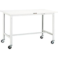 軽量作業台（φ75mmキャスター付） SAE型150kgタイプ SAE-1809C75W