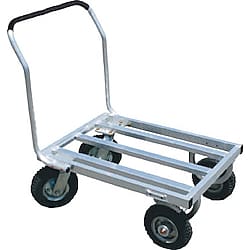 アルミ製台車 愛菜号2輪自在タイプ