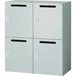 U型壁面書庫（パーソナルロッカー）