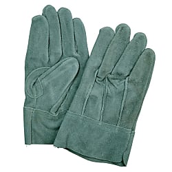Oiled Cowhide Leather Gloves - Reverse Stitching