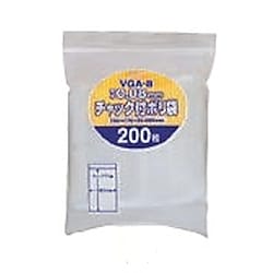 チャック付ポリ袋 VG 深さ 70～480mm