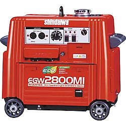 エンジン溶接機兼発電機（超低騒音型）