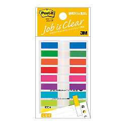 Post-it Job Transparent Slim Tabs/Film Slim Tabs