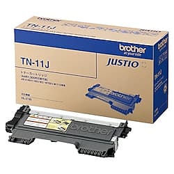 トナーカートリッジ ブラック 種別：純正 印字枚数(1本あたり)：約1000枚　TN-11J