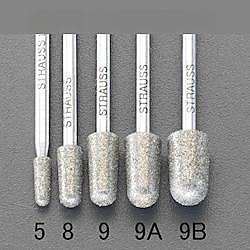 6.0x 13mm ダイヤモンドバー(3mm軸)