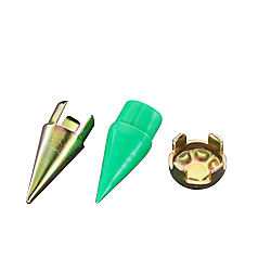 48.6mm 単管パイプ用打ち込み金具