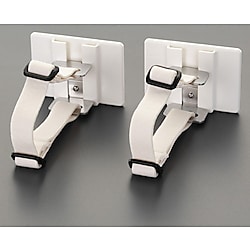 63x88mm 転倒防止粘着固定具(パイプ用/2個)