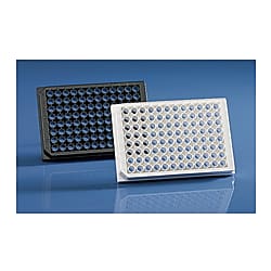 マイクロプレート96穴F底 黒 781611 百入