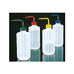 洗浄瓶 LDPE 緑キャップ 6入