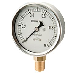 グリセリン入り圧力計（汎用品・75Φ） 直径75mm