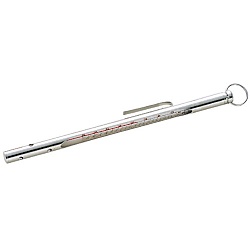 佐藤 冷蔵庫用金属ケース入温度計 -20～50℃ (1710-00)