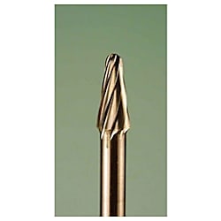 超硬カッター 軸径6mmアルミカット円錐 BC5122～BC5124