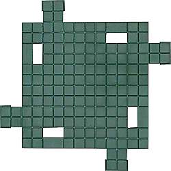 コンドル ハイクッションマット300(本駒)ダークグリーン
