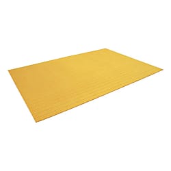カーボーイ ジャバラマットスリム 大 粘着付き イエロー