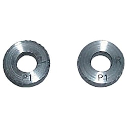 スーパーツール 転造小径加工用ローレット駒（アヤ目用）2コ1組,ピッチ：0.8
