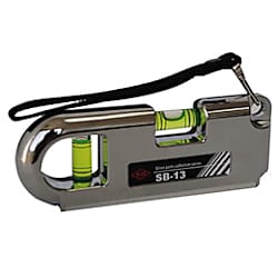 ポケット水平器 マグネット付 SB-13/SW-13