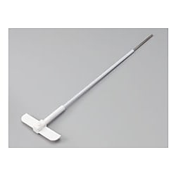 PTFE被覆撹拌棒(羽根付)(PTFE)500mm8×100