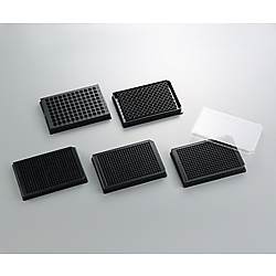 黒色マイクロプレート　平底