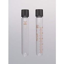 三商印ねじ口遠沈管 キャップ付 丸底 10ml 目盛付