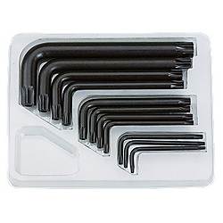 T型いじり止めトルクスLハンドルレンチセット［11本組］