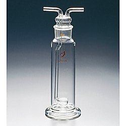 ガス洗浄瓶(板フィルタ付) 容量 125mL