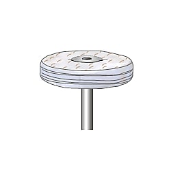 綿バフ 軸径φ2.34、φ3.0、φ6.0