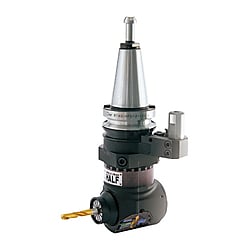 ツールホルダ アングルヘッドハーフ90°型 タップ用 BT40-HFT12-135-W65