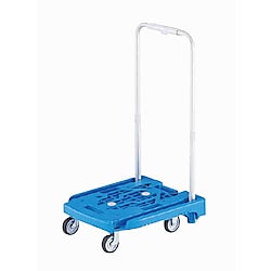 小型軽量樹脂製運搬車 weego WP-2G-B ブルー