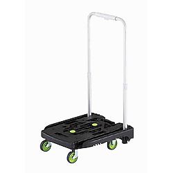 小型軽量樹脂製運搬車 weego WP-2G-BK ブラック
