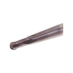2枚刃 ねじれ角30°テーパー 高硬度材対応 TEB-A2-C-M TEB060A2-12/15/1.5C08M110-AH750