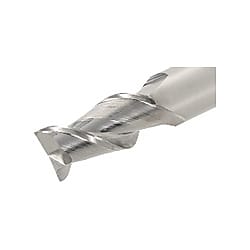 2枚刃 ねじれ角45°アルミ溝加工用 TECA-B2 TECA120B2-25C12-83-KS15F