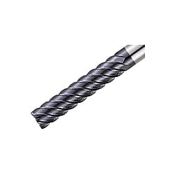 6枚刃 ねじれ角45°エクストラロングタイプ 高硬度材対応 TEC-B6 TEC120B6-56C12-110-AH750