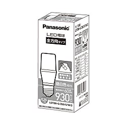 Ldt8d G Z60 S W 2 Led電球 T形タイプ E26口金 Panasonic Misumi Vona ミスミ