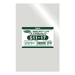 OPP袋 クリスタルパックS テープなし 厚み0.03mm