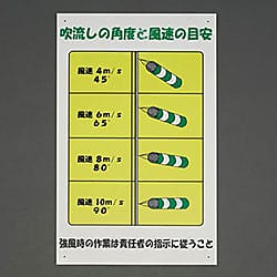 300×500mm吹流し標識