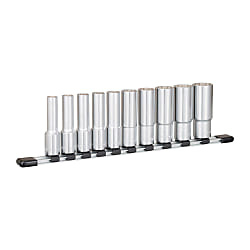 Deep Socket Set (Double Hex / With Holder)