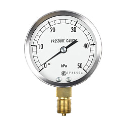 Low Pressure Gauge (ø75, Lower Connection) AN10, GL13 GL13131-10K