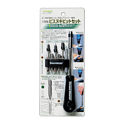 ミツトモ　ビスヌキビット組　手回しハンドル付