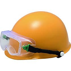 ミドリ安全 ミドリ安全 ゴーグル型 保護メガネ ヘルメット取付式 VG-502F SPG