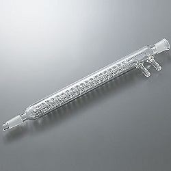 ジムロート冷却器 硼珪酸ガラス製