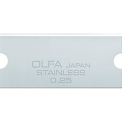 ＯＬＦＡ　ＧスクレーパーＳｌｉｍ替刃ステンレス（６枚入り）
