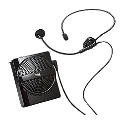 ハンズフリー拡声器 外部音声入力端子を搭載