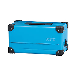 新品品質保証KTC　両開きメタルケース　工具箱　EK-10ASB　限定色スカイブルー　中古品 携行型